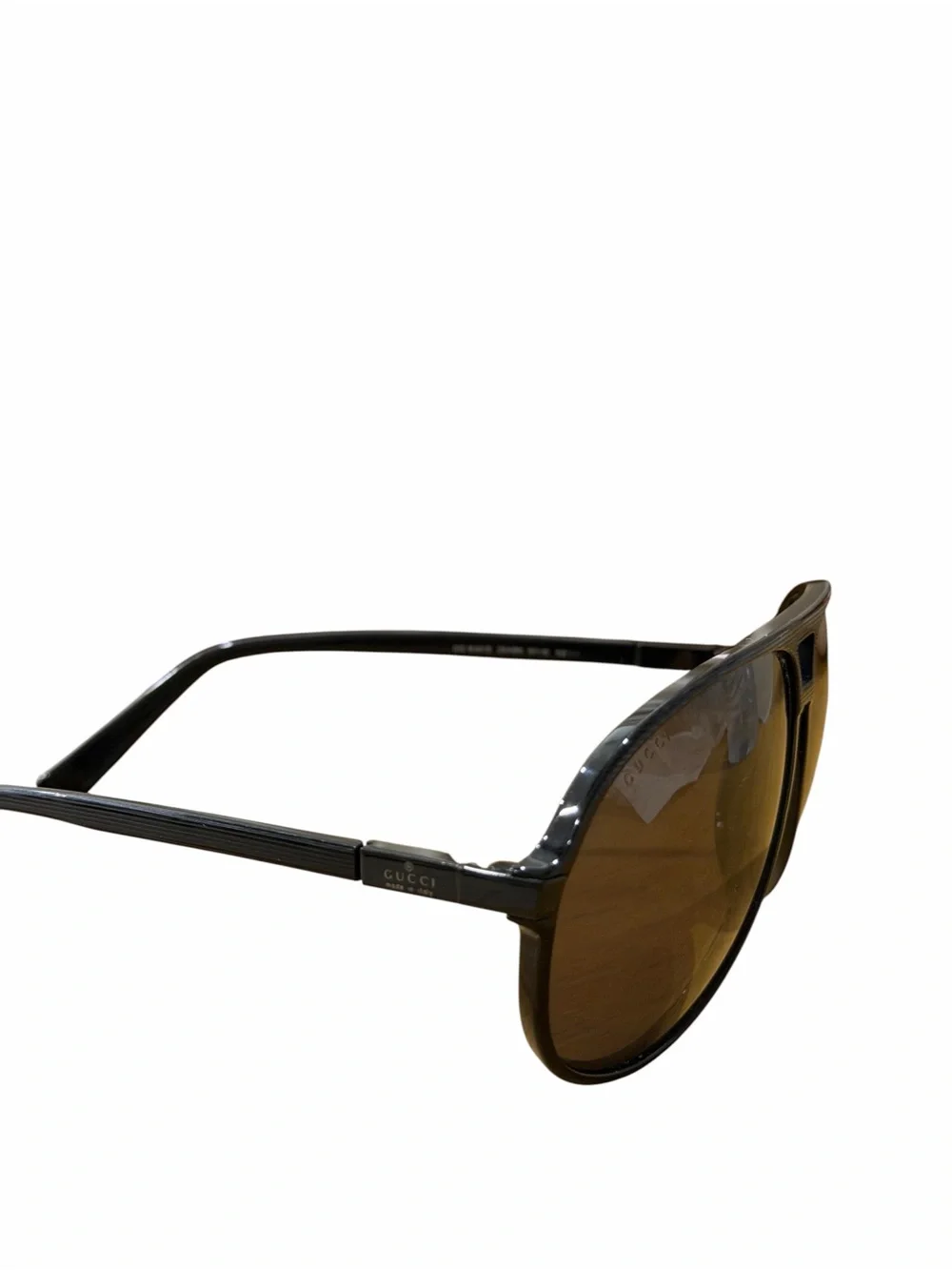 Gucci Black Aviator Sunglasses